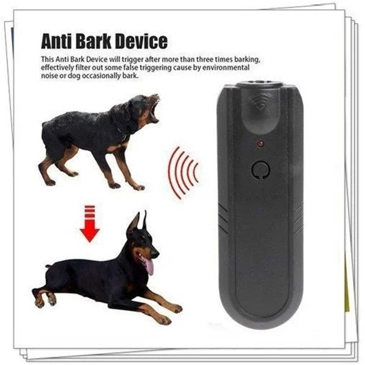 JMT-825034 Ultrasonic Dog Repeller and Training Device for Effective Bark Control