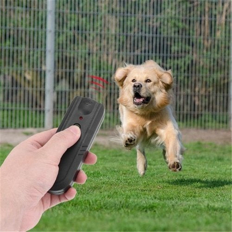 JMT-825034 Ultrasonic Dog Repeller and Training Device for Effective Bark Control