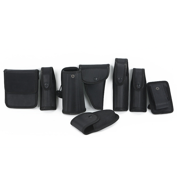 JMT-825226 Multi-Function Tactical Belt with 8 Accessories for Outdoor Use