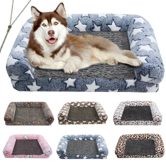 JMT-825354 Removable Washable Cartoon Footprint Pet Sofa Bed in Various Colors and Sizes