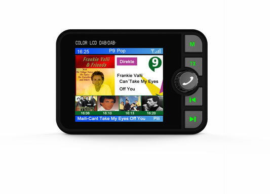 JMT-825866 Bluetooth DAB Digital Car Receiver with 2.4-Inch Color Screen and MP3 Functionality