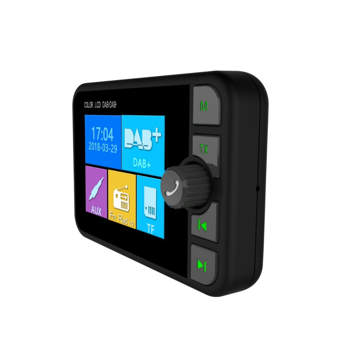 JMT-825866 Bluetooth DAB Digital Car Receiver with 2.4-Inch Color Screen and MP3 Functionality