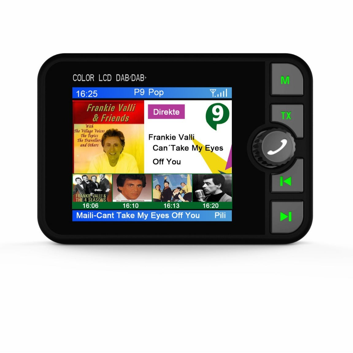 JMT-825866 Bluetooth DAB Digital Car Receiver with 2.4-Inch Color Screen and MP3 Functionality