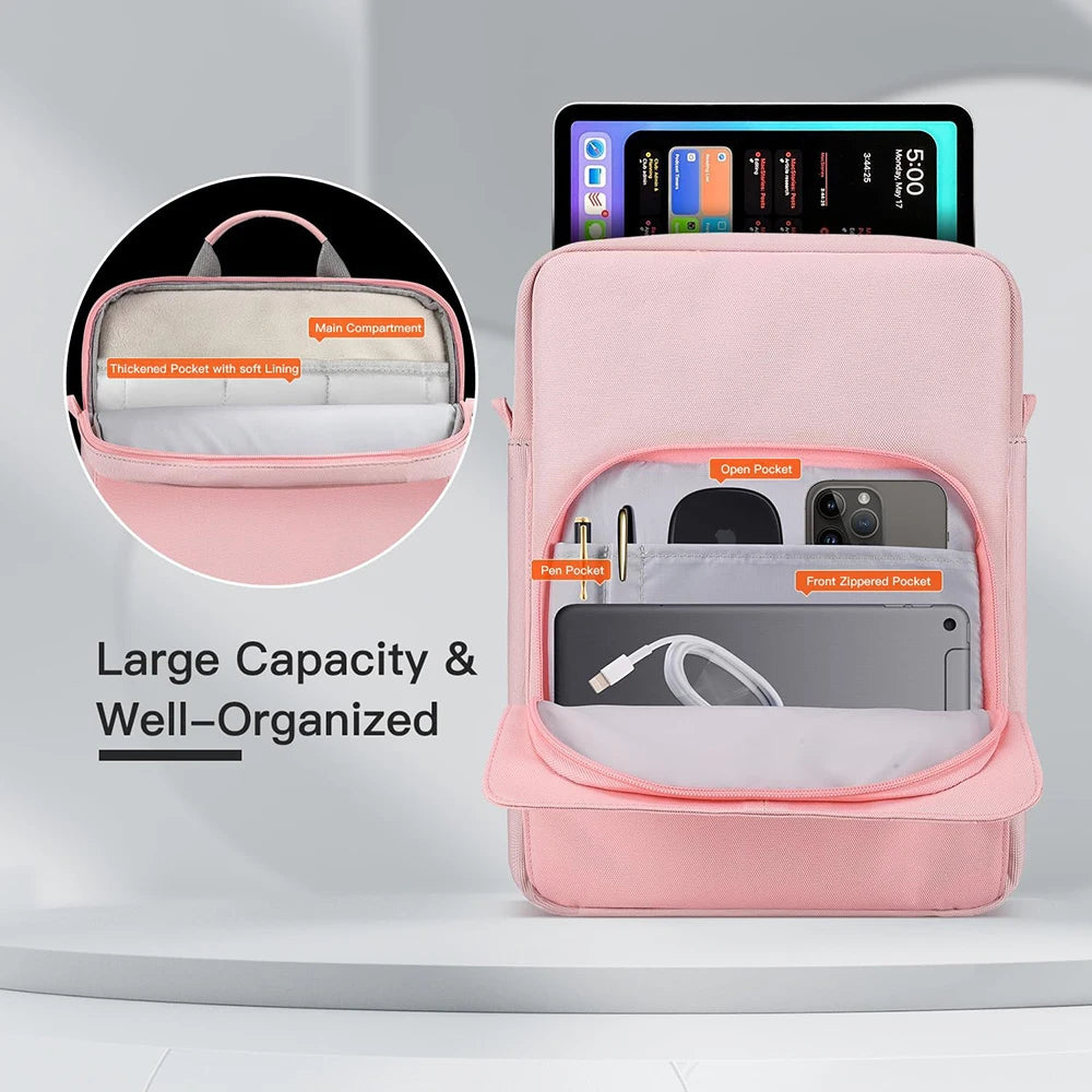 JMT-825866 Custom Waterproof Tablet Sleeve Bag for 13 Inch Devices, Ideal for iPad Pro 11 Inch
