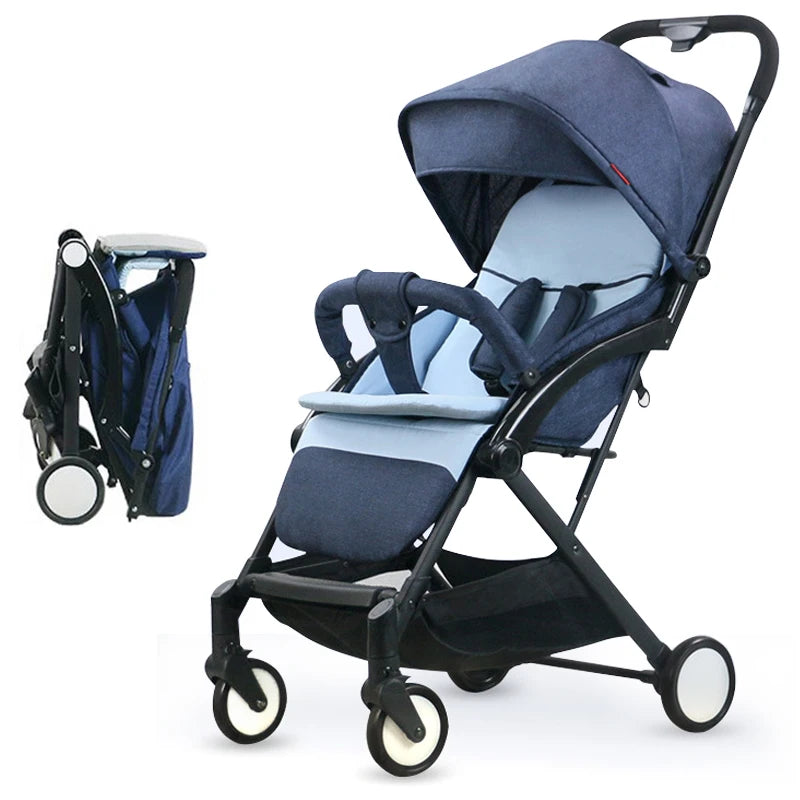 JMT-826058 Lightweight Foldable Baby Stroller Pushchair with Luxury Design and Practical Features