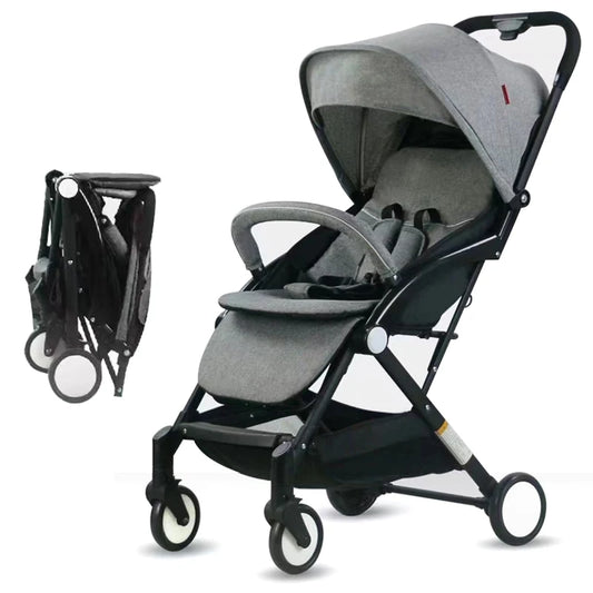 JMT-826058 Lightweight Foldable Baby Stroller Pushchair with Luxury Design and Practical Features