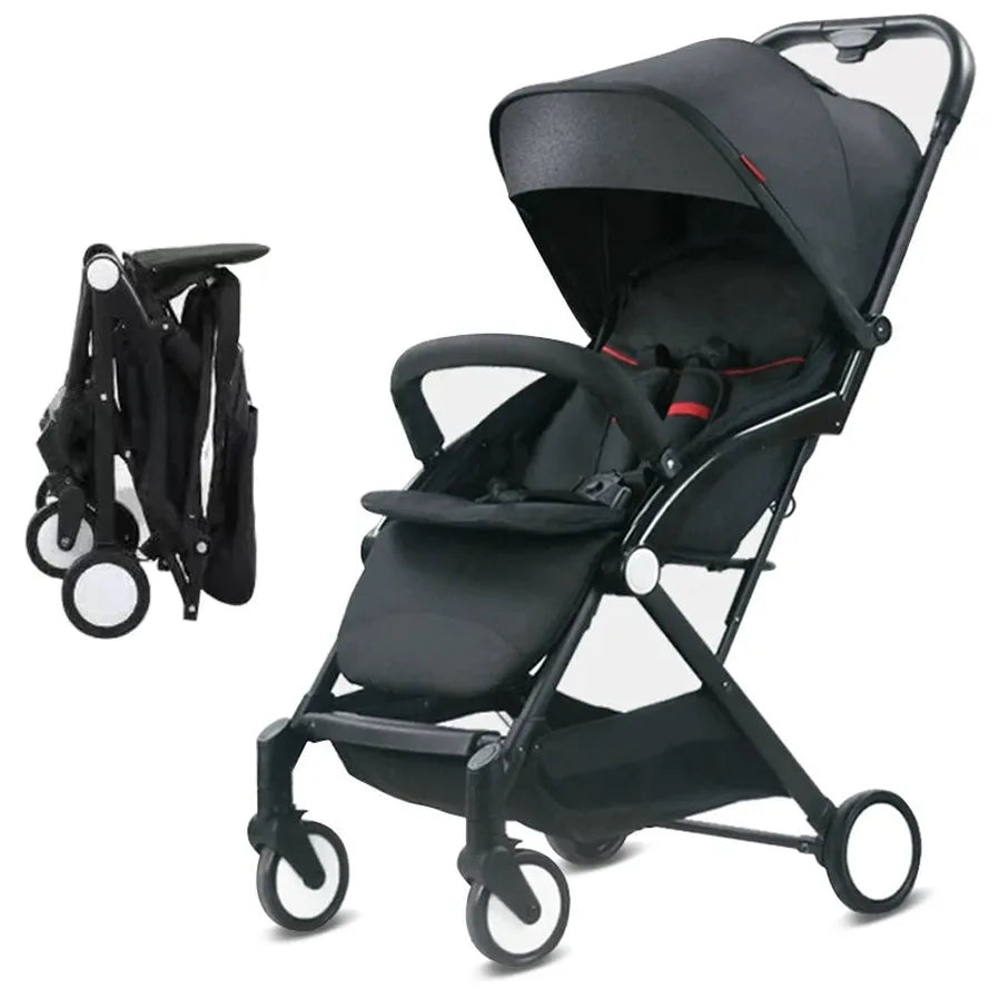 JMT-826058 Lightweight Foldable Baby Stroller Pushchair with Luxury Design and Practical Features
