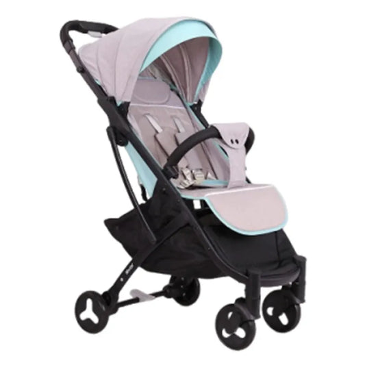 JMT-826186 Durable Baby Stroller with Aluminium Alloy Frame and PU Zipper Handle Cover for Extended Use