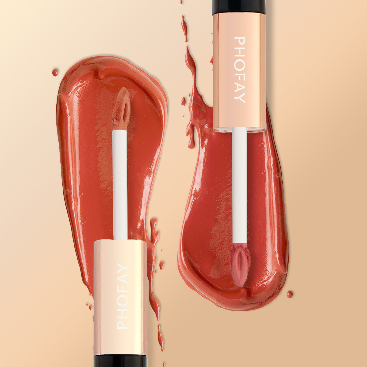JMT-826314 Double Head Non-Stick Lip Gloss Cup with Dual Application технологии