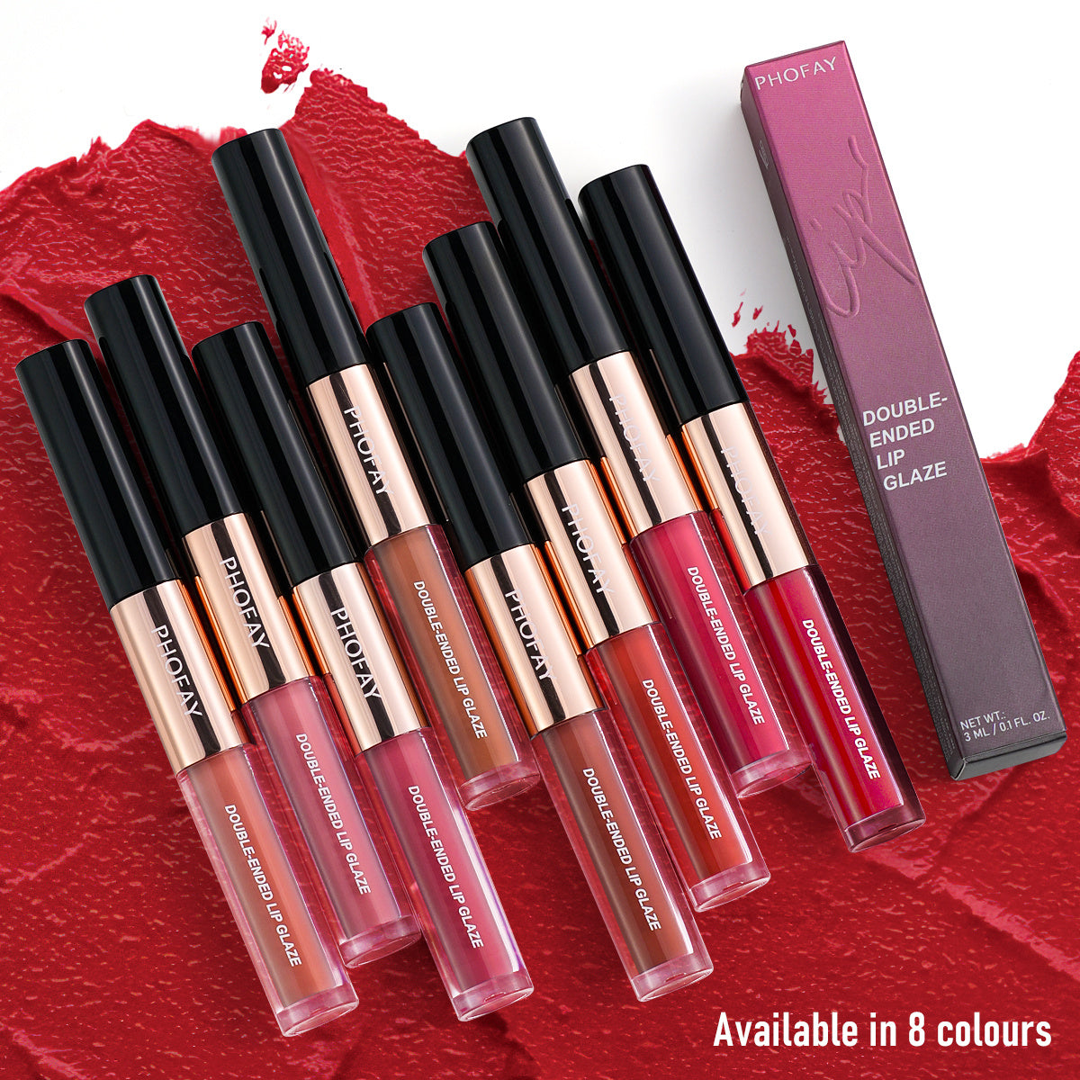 JMT-826314 Double Head Non-Stick Lip Gloss Cup with Dual Application технологии