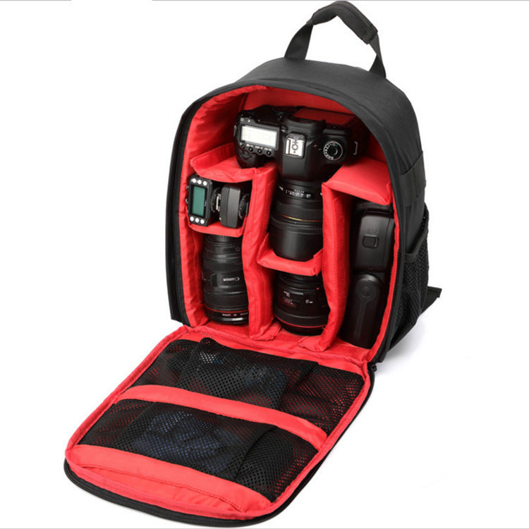 JMT-826378 Waterproof Large Capacity Digital SLR Camera Backpack - Breathable, Anti-theft, Wear-resistant Outdoor Bag