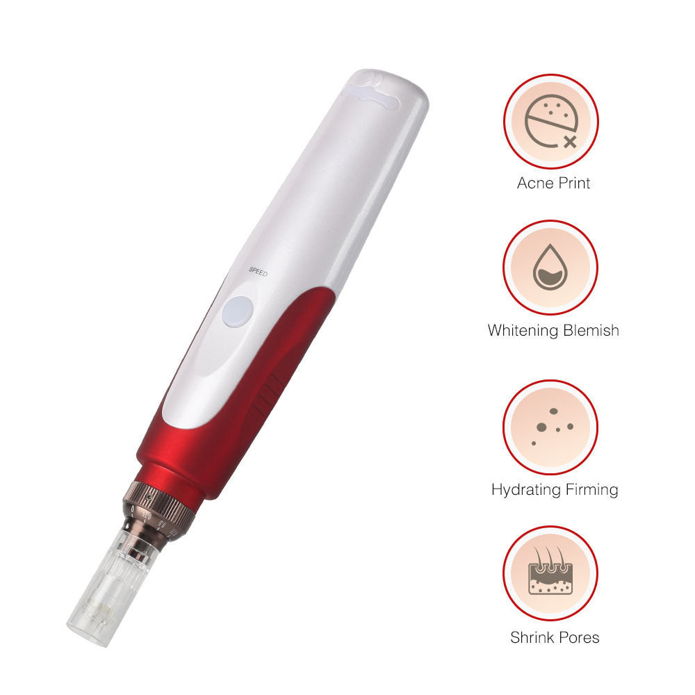 JMT-826506 Wireless 5-Level Derma Pen for Home Use, N2-C Model, Suitable for American, European, British, and Australian Regulations