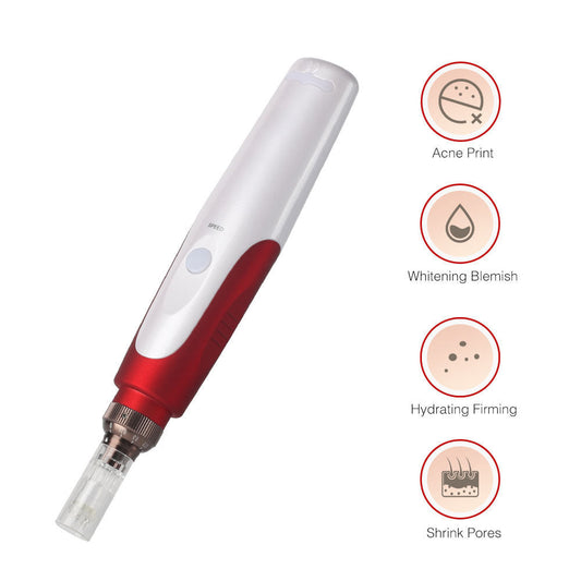 JMT-826506 Wireless 5-Level Derma Pen for Home Use, N2-C Model, Suitable for American, European, British, and Australian Regulations