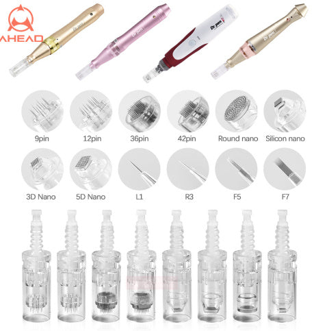 JMT-826506 Wireless 5-Level Derma Pen for Home Use, N2-C Model, Suitable for American, European, British, and Australian Regulations