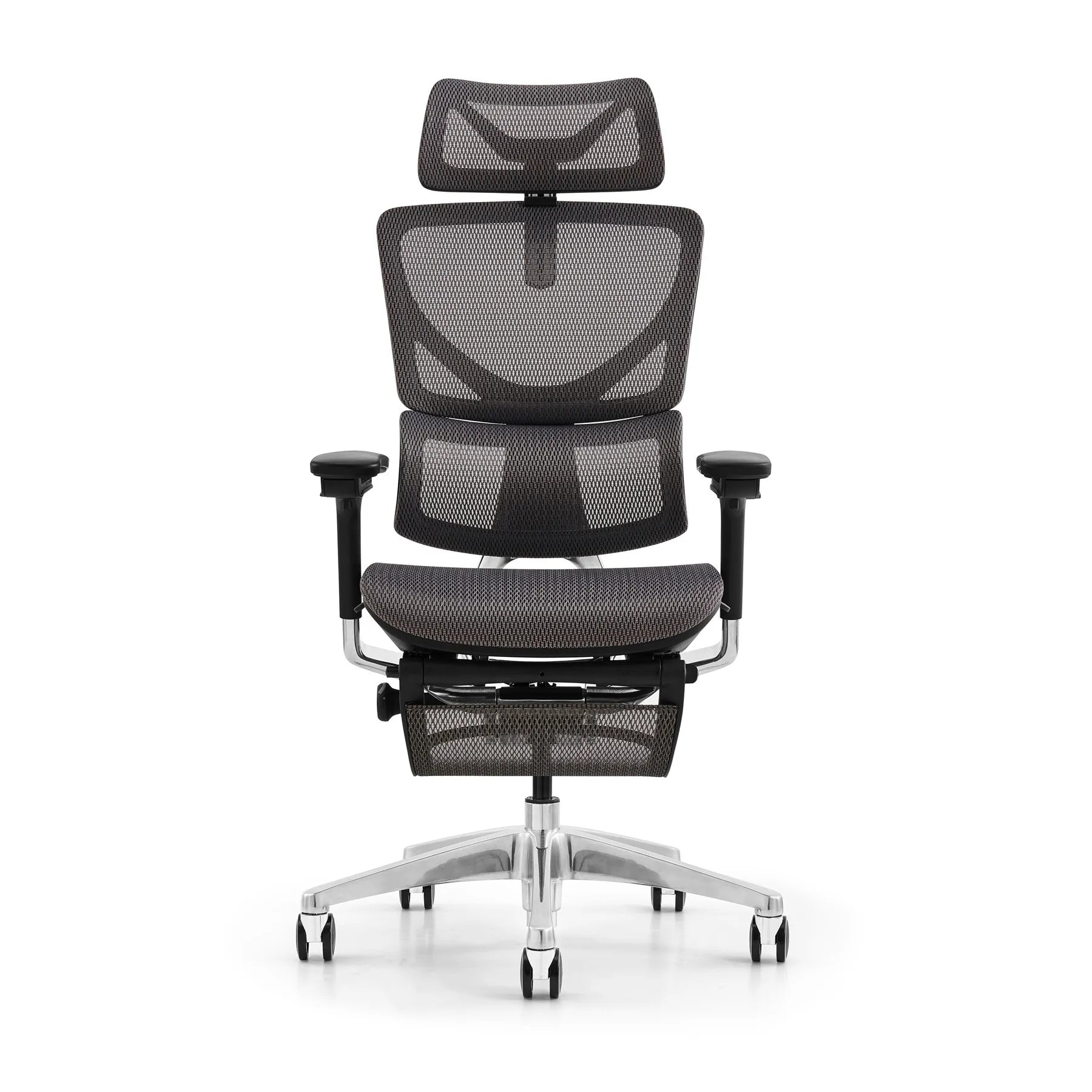JMT-826634 Ergonomic Swivel Office Chair with Footrest and Mesh Design for Enhanced Comfort