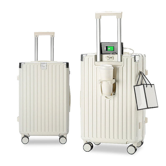 JMT-826826 Lightweight Wheeled Luggage Set - 3-Piece Soft Carry-On Suitcase Collection