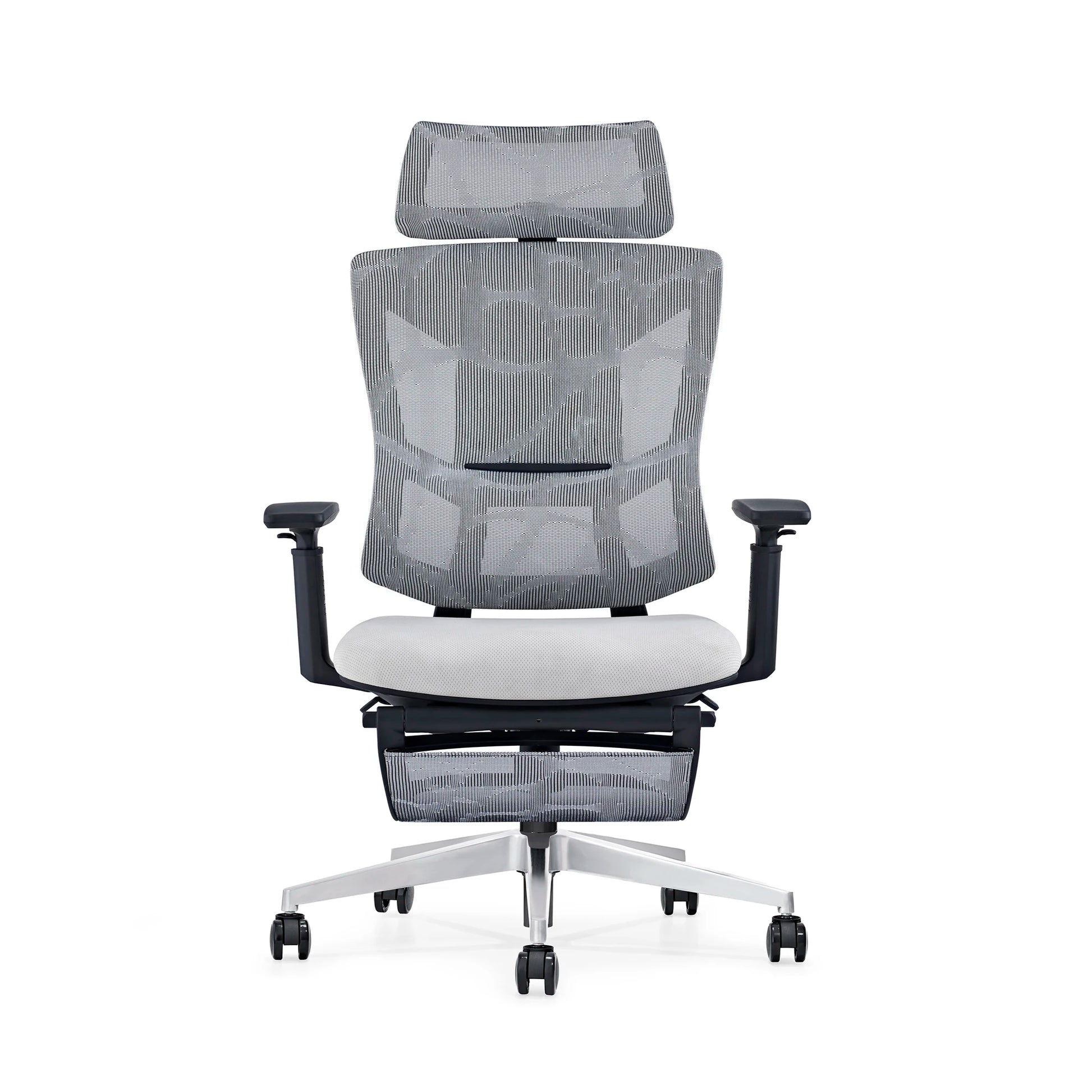 JMT-826954 Ergonomic High Back Mesh Office Chair with Footrest and Reclining Feature