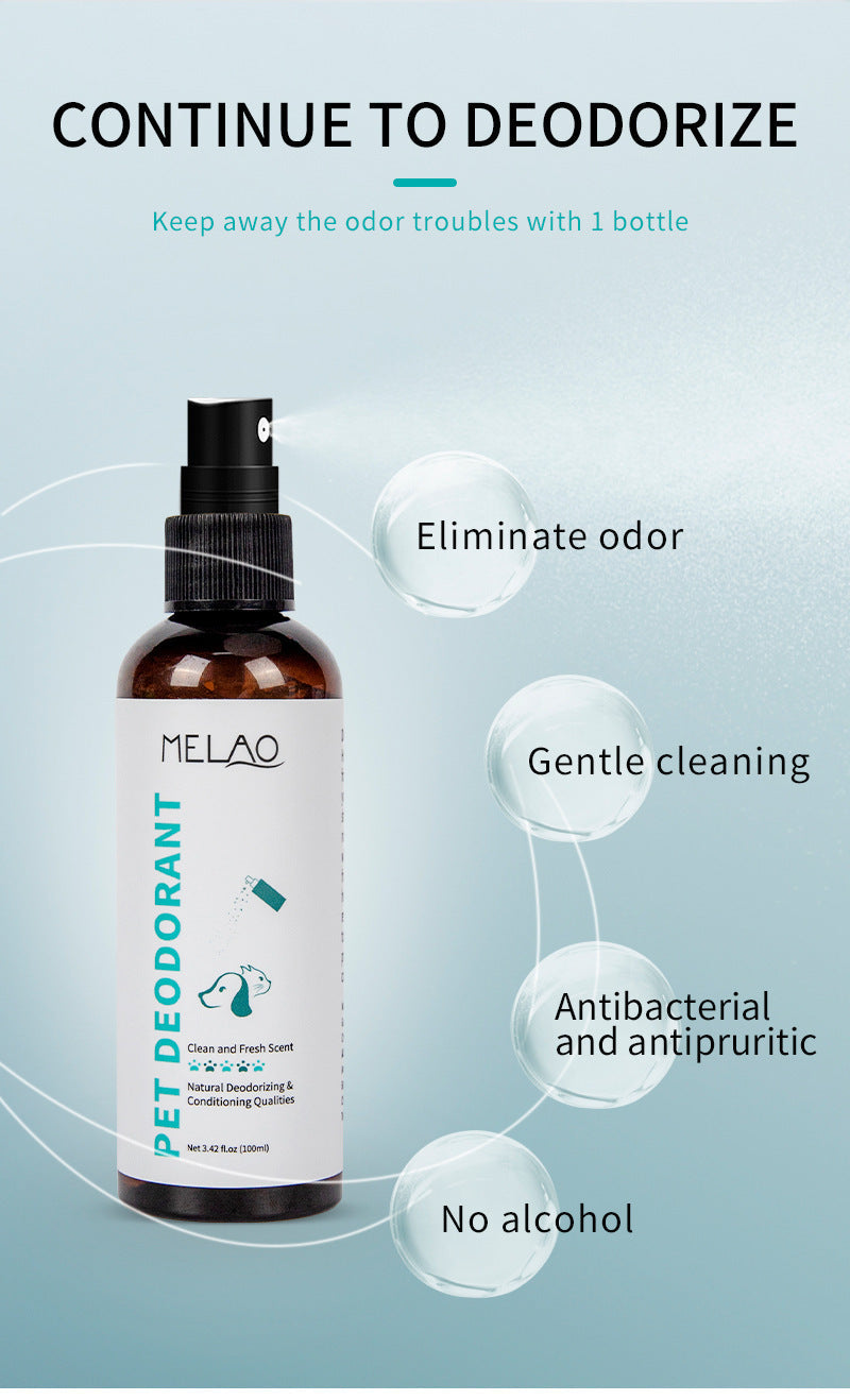 JMT-827274 Pet Deodorant Spray for Eliminating Urine Odor in Cats and Dogs - 100ml