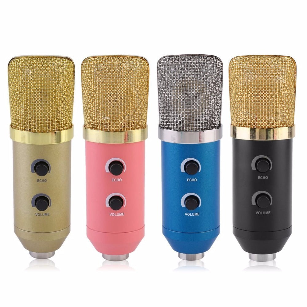 JMT-827530 Reverberation Condenser Microphone MK-F100TL with Built-in Reverb Chip and USB Power Supply
