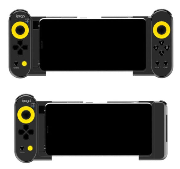 JMT-827658 Wireless Mobile Game Controller Compatible with iOS and Android Devices - PG9167 Adjustable Design for Smartphones and Tablets