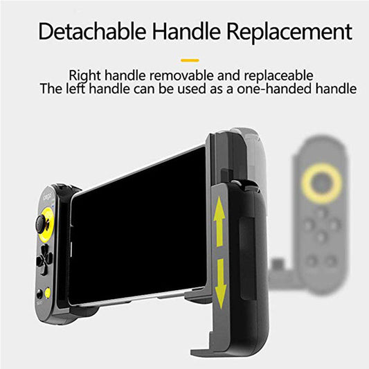 JMT-827658 Wireless Mobile Game Controller Compatible with iOS and Android Devices - PG9167 Adjustable Design for Smartphones and Tablets