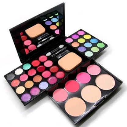 JMT-827786 All-in-One Makeup Gift Set with Eyeshadow Palette, Blush, Bronzer, and Concealer for Natural Looks