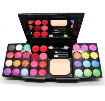 JMT-827786 All-in-One Makeup Gift Set with Eyeshadow Palette, Blush, Bronzer, and Concealer for Natural Looks