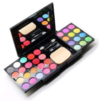 JMT-827786 All-in-One Makeup Gift Set with Eyeshadow Palette, Blush, Bronzer, and Concealer for Natural Looks