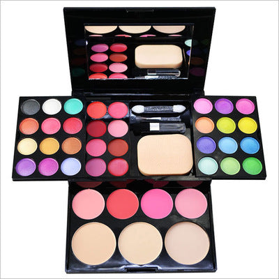 JMT-827786 All-in-One Makeup Gift Set with Eyeshadow Palette, Blush, Bronzer, and Concealer for Natural Looks