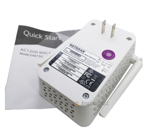 JMT-827978 NETGEAR Dual-Band WiFi Range Extender, Up to 1200Mbps, AP and Extender Mode, WPS Connection, 500mW Power