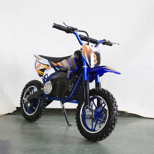 JMT-828106 Electric 500W Dirt Bike for Kids - Safe and Fun Pit Bike Experience , Top Speed 27.9 mph