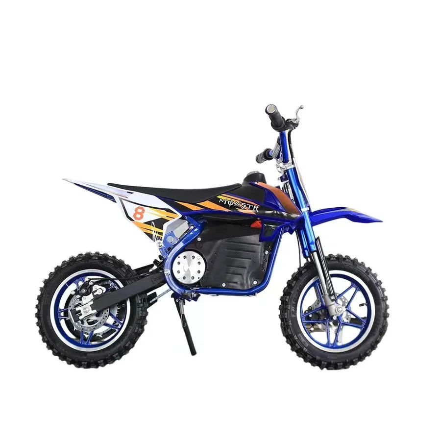 JMT-828106 Electric 500W Dirt Bike for Kids - Safe and Fun Pit Bike Experience , Top Speed 27.9 mph