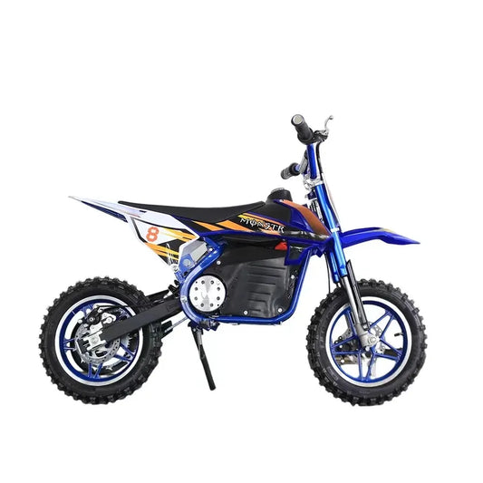 JMT-828106 Electric 500W Dirt Bike for Kids - Safe and Fun Pit Bike Experience , Top Speed 27.9 mph