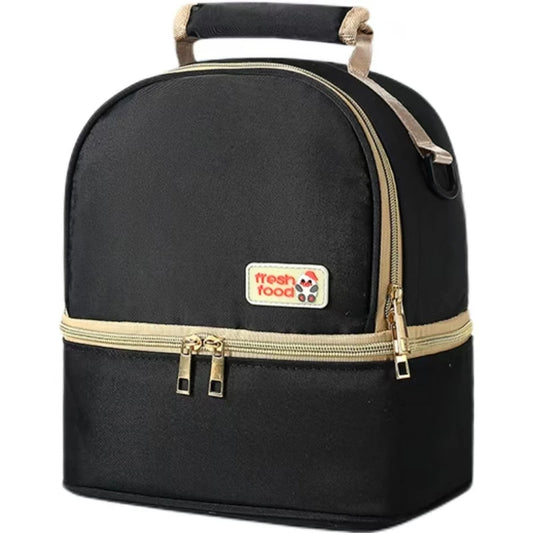JMT-828298 Custom Dual-Layer Breast Pump Backpack with Insulated Cooler Compartment for 6 Bottles
