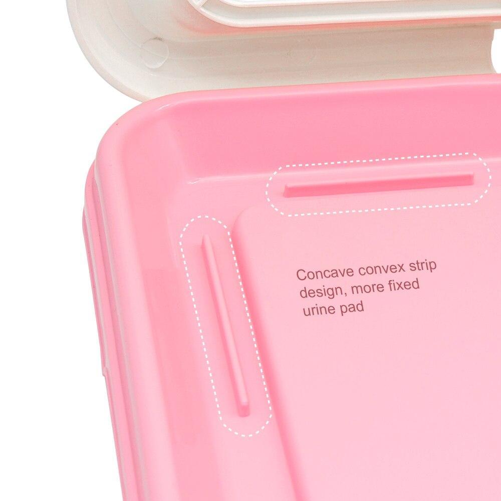 JMT-828362 Dog Toilet Urinal Inducer Blue and Pink 35x47x6cm for Indoor Pet Training