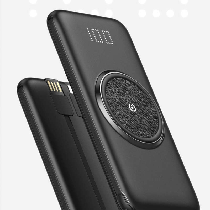 JMT-828682 High-Capacity Wireless Power Bank with Multi-Port Output - 10000mAh & 20000mAh Options