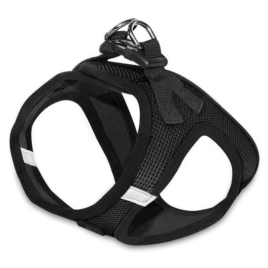 JMT-828682 Reflective Mesh Dog Walking Harness with Adjustable Traction Rope - Multiple Sizes and Colors Available