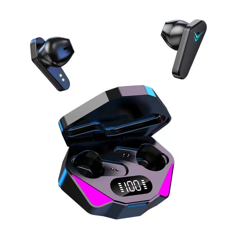 JMT-828682 TWS X15 Earbuds with LED Display and HiFi Sound for Mobile Devices
