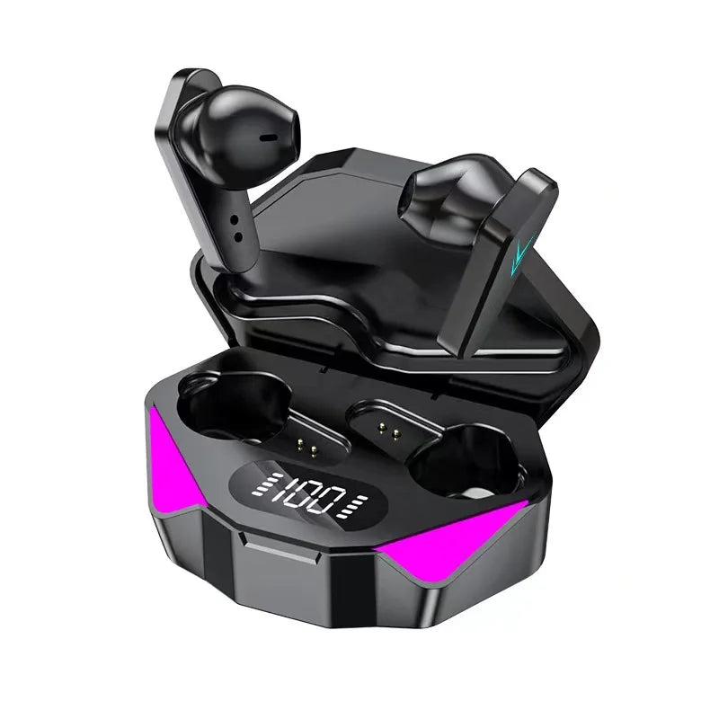 JMT-828682 TWS X15 Earbuds with LED Display and HiFi Sound for Mobile Devices
