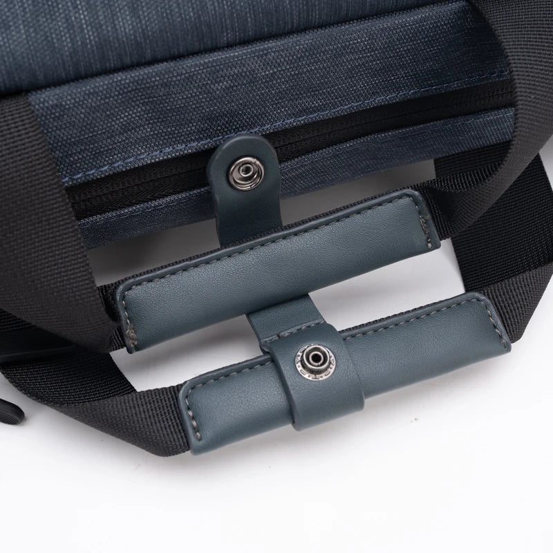 JMT-829322 Genuine Leather Laptop Shoulder Bag for Business and Office Use
