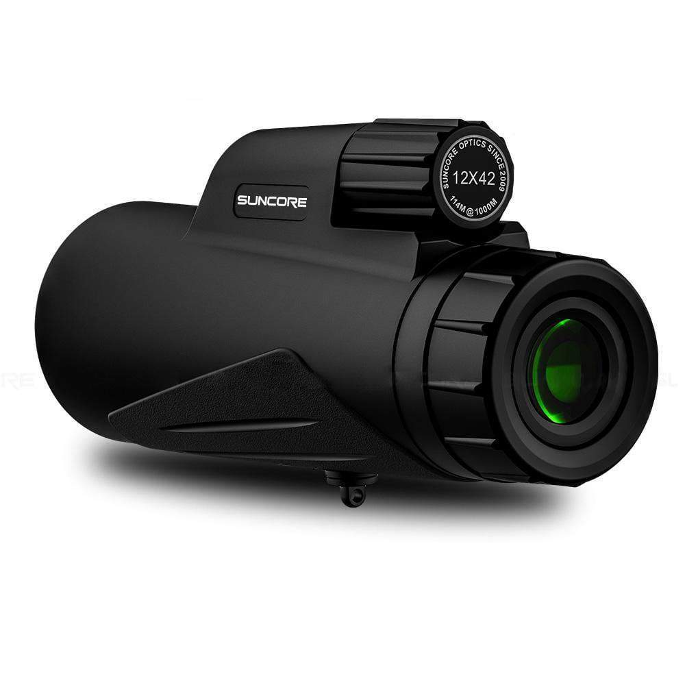 JMT-829514 12x42 Monocular with BAK4 Prism, Waterproof, and Broadband Coating - Ideal for Outdoor Exploration
