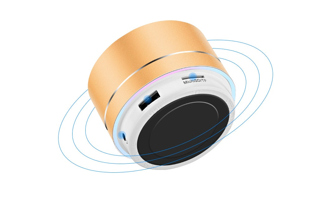 JMT-829514 Compact Wireless Bluetooth Speaker with AUX and TF Card Support - Portable Audio Solution