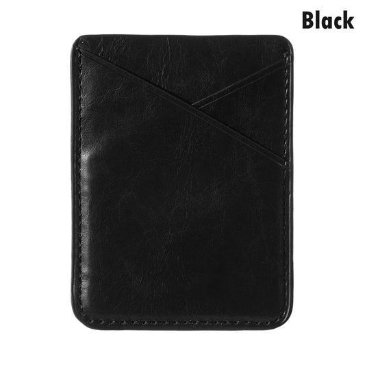 JMT-829834 PU Leather Mobile Phone Back Sticker Card Cover - Lightweight 11g Protective Accessory