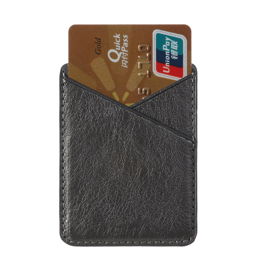 JMT-829834 PU Leather Mobile Phone Back Sticker Card Cover - Lightweight 11g Protective Accessory