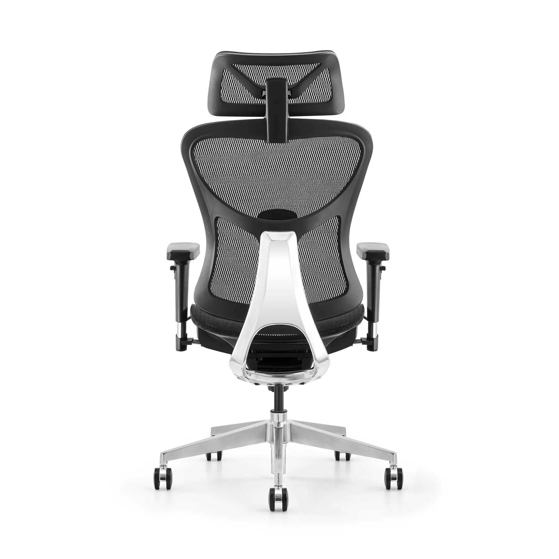 JMT-830090 Ergonomic High Back Swivel Mesh Office Chair with Adjustable Height and Lumbar Support