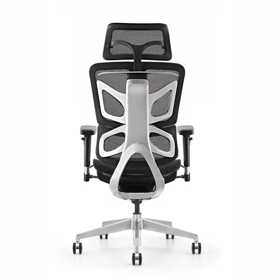 JMT-830410 Luxury Butterfly Design Aluminium Ergonomic Executive Office Mesh Swivel Chair
