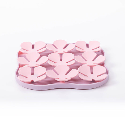 JMT-830666 Silicone Slow Feeder Mat for Dogs - Interactive Lick Pad with Suction Cups for Calming and Training