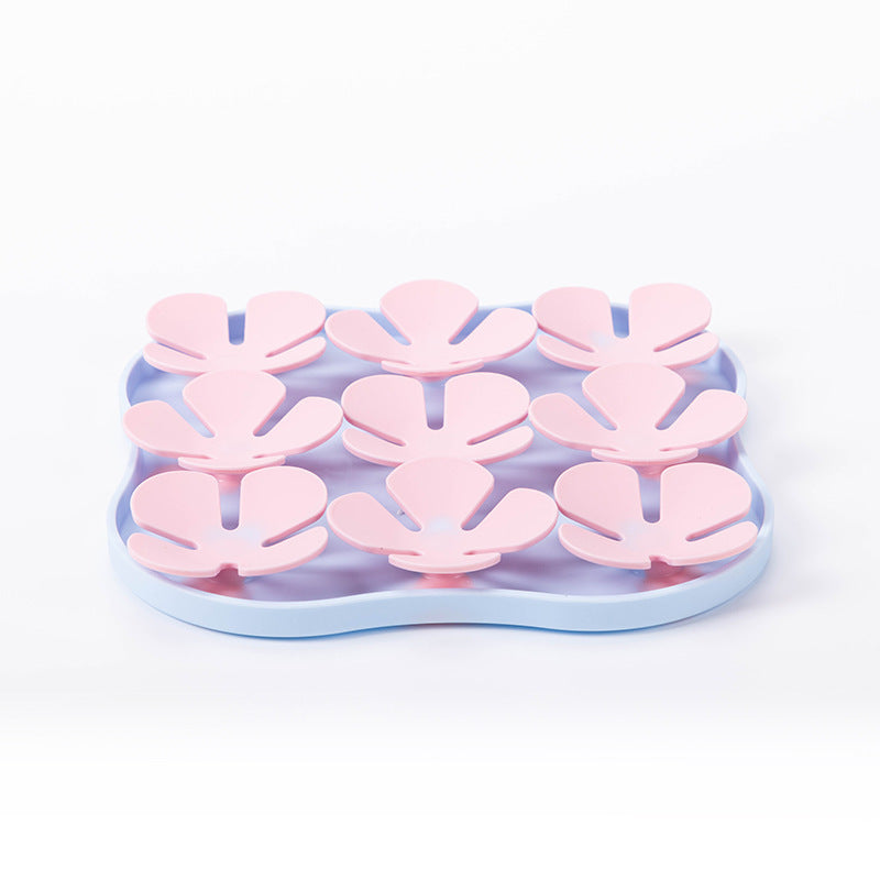 JMT-830666 Silicone Slow Feeder Mat for Dogs - Interactive Lick Pad with Suction Cups for Calming and Training