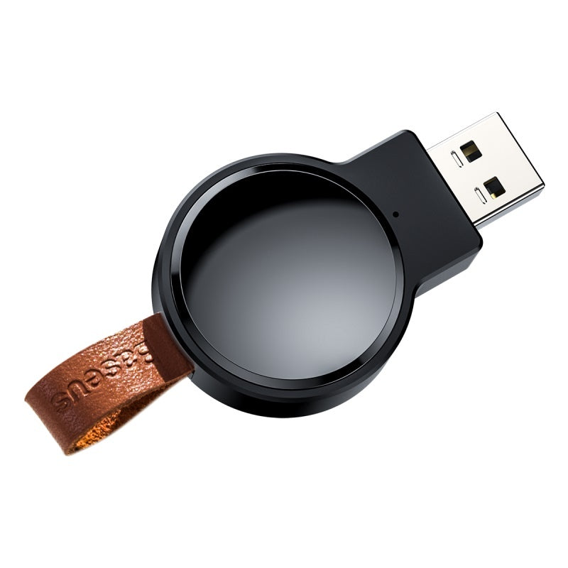 JMT-830986 Portable Magnetic Wireless Charger for Apple Watch Series 4/3/2/1, Compatible with iPhone Models, 2.5W Output, Aluminum Alloy Construction
