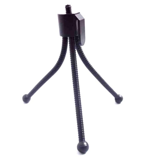 JMT-831178 Compact Mini Tripod for Mobile Devices and Cameras, Lightweight Iron Frame with Rubber Anti-Slip Base